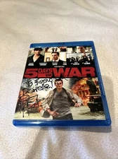 5 Days of War (Blu-ray Disc, 2011) Superb Condition W/ Renny Harlin Signature!