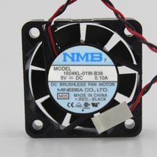 1pcs NMB 1604KL-01W-B39 4CM 4010 5V 0.10A Notebook Cooling Fan 2pin