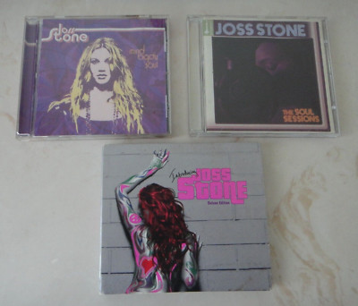 Lot 3 CDs JOSS STONE-INTRODUCING [DELUXE EDITION]+MIND BODY