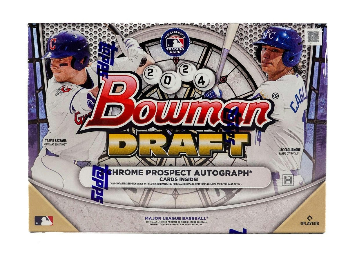 2024 BOWMAN DRAFT CHROME BASEBALL HOBBY BOX BRAND NEW FACTORY 