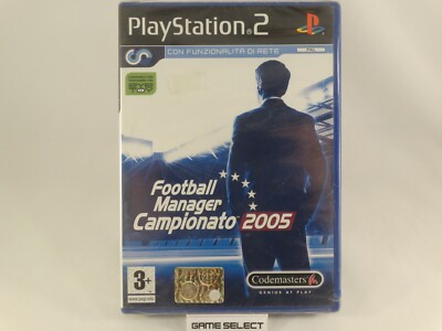 Football Manager Championship 2005 PS2 Playstation PAL New