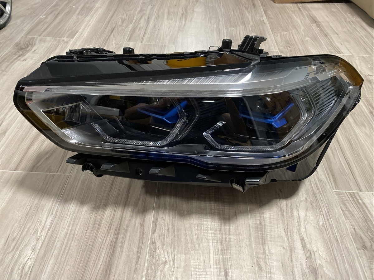 19 20 BMW X5 HEADLIGHT DRIVER LEFT 2019 2020 OEM LASER