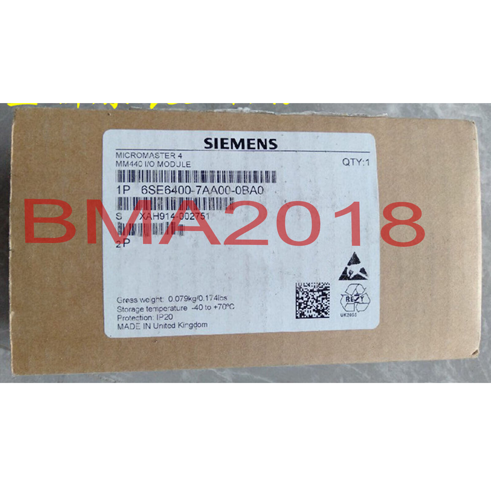 1PC New 6SE6400-7AA00-0AB0 One year warranty fast delivery SM9T #A6-4