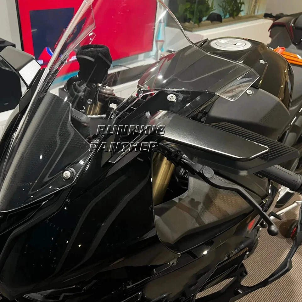 For BMW S1000RR 2019-2025 New Rearview Mirrors with LED Adjustable Wing Mirror - Image 3 of 4