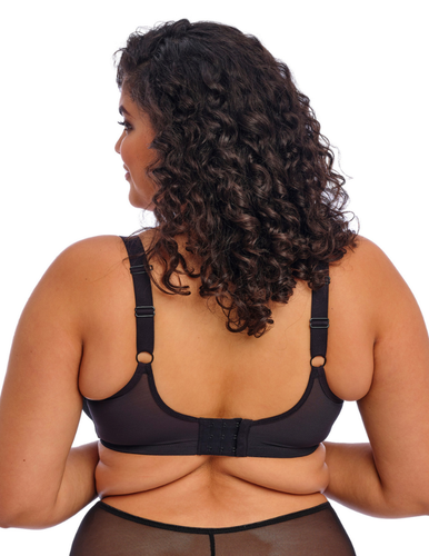 Elomi Matilda EL8900 Black Underwire Plunge Bra NWT - Picture 2 of 13