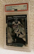 2020 Panini Absolute - K J Hamler #IKH - MINT - PSA 9 - Introductions