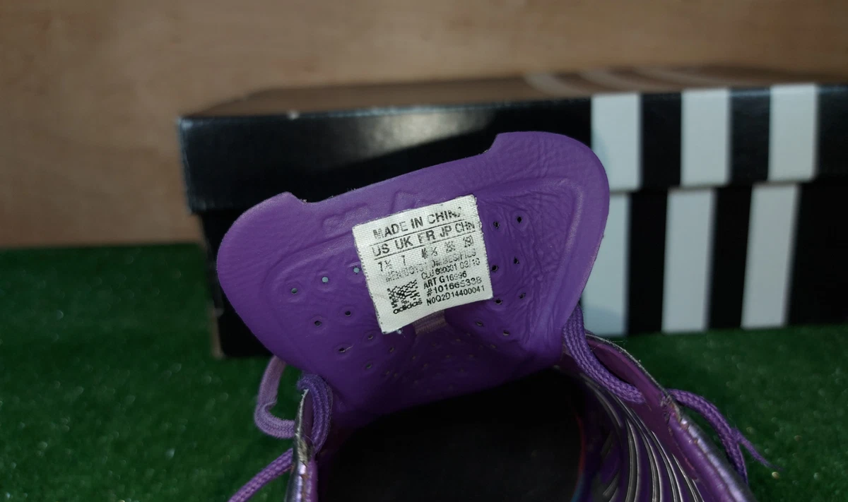 Adidas shop purple boots