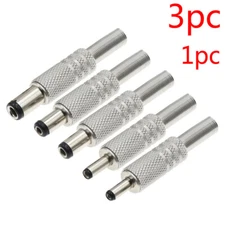 5.5 X 2.5MM 2.1 6.3 3.0 3.5 1.35 3.5 1.0 DC Power Jack Male Plug DIY Adapter