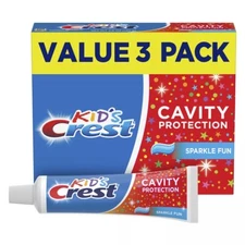 Crest Kid's Cavity Protection Sparkle Fun Flavor ToothpasteSize3