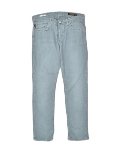 JACK & JONES Mens Tim Slim Jeans W34 L30 Blue Cotton MF10 - Afbeelding 1 van 3
