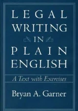 Legal Writing in Plain English: A Text With Exercises - Paperback - GOOD