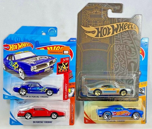 Hot Wheels - Pontiac Firebird - 4 variaciones, 2018, 2019 y 2020, 1 tarjeta corta - Imagen 1 de 8