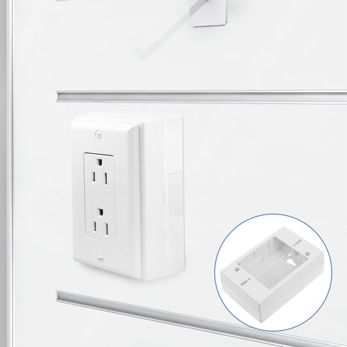 Anschlussdose Abdeckung Der Elektrischen Panel Steckdosenleistenabdeckung