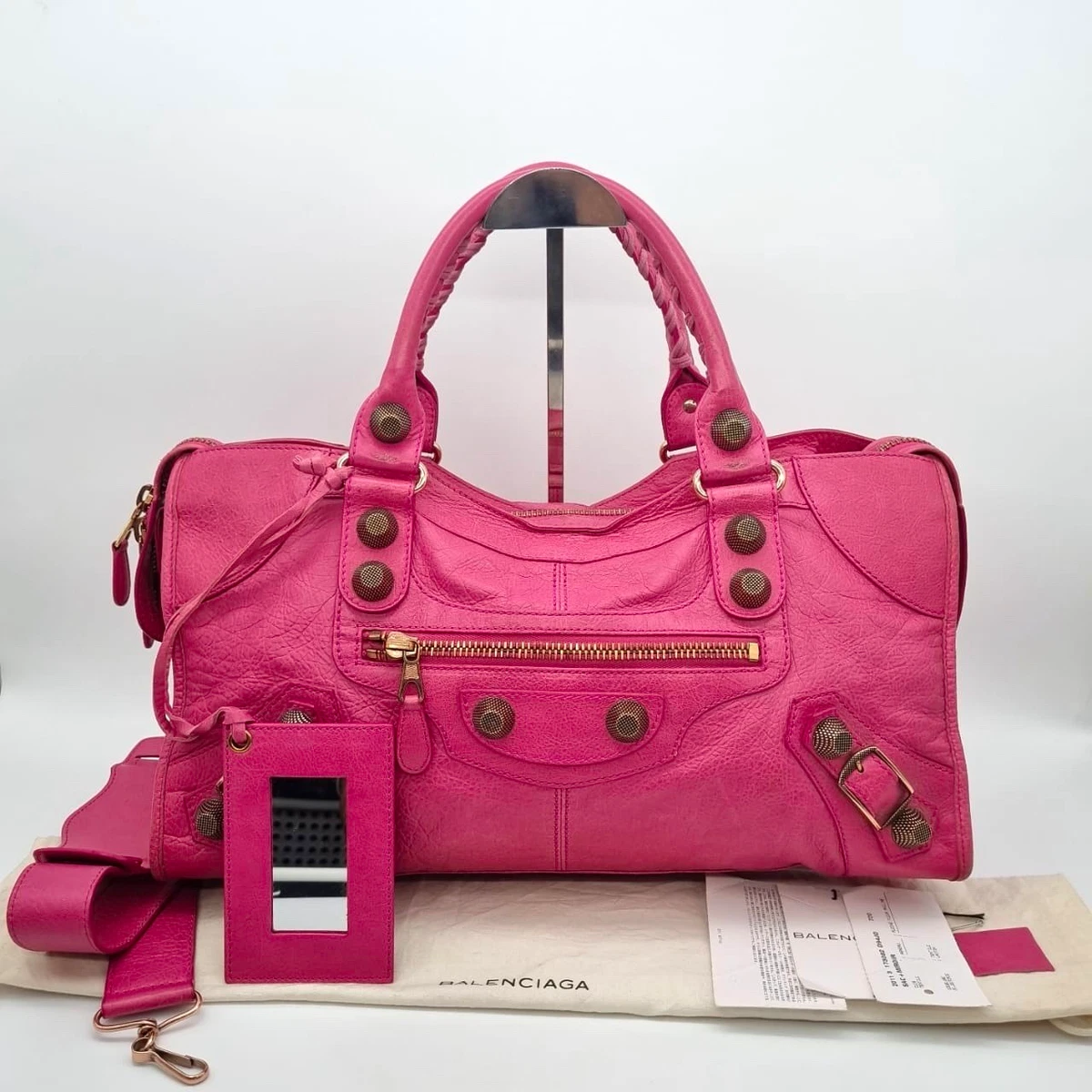Balenciaga Pink Bags & Handbags for Women for sale | eBay
