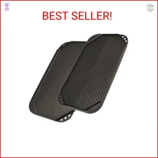 Ecolution Reversible Grill/Griddle Pan, Non-Stick, Dishwasher Safe, Double Burne