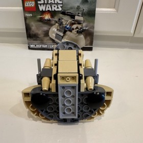 LEGO Star Wars Aat Microfighter 75029 Complete Set & Battle Droid