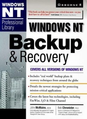 Windows NT Backup and Recovery Guide (Windows Nt Professional Li