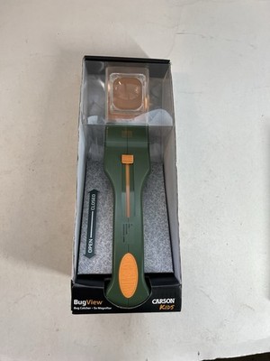 CARSON BugView One Hand Bug Catcher with 5x Magnifier Outdoor Green HU-10