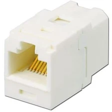 1pc PANDUIT CC688IW Mini-Com Coupler Module, Cat 6, UTP, Off