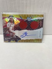 2024-25 Bowman University Best - Dual Autographs Boogie Fland Gold Refractor /50