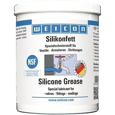 Silikonfett NSF-H1 transp.450g Dose WEICON