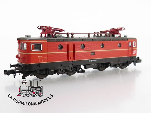 MG1042 Escala N FLEISCHMANN 7367 Elektrolokomotive reihe 1043 008-0 der ÖBB - OV - Imagen 5 de 21