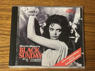 Black Sunday Baron Blood Original Film Score Soundtrack CD Les Baxter Bay Cities