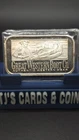 Great Western Boot Co One Troy Ounce .999 Fine Silver 1 Oz Art Bar FREE SHIPPING