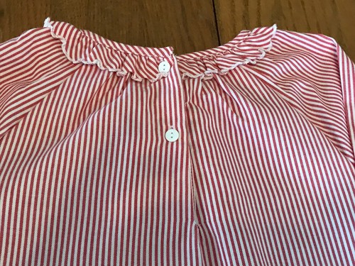 NEW Boutique Girls Christmas Nightgown Sz 4 Sweet Dreams Candy Stripe Reindeer - Picture 7 of 8