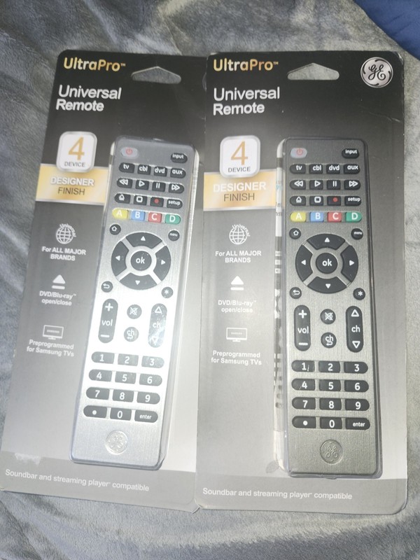 Universal Remotes 2 Samsung Television Control New Unopened