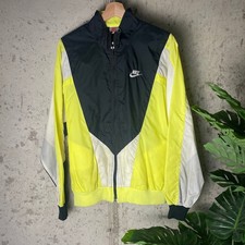 Nike Grey Tag 80s Medium Windbreaker Zip Up Jacket
