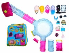 Huge Lot of Zhu Zhu Pets, Tunnels, Launcher Wheel, Accessories Collector Case