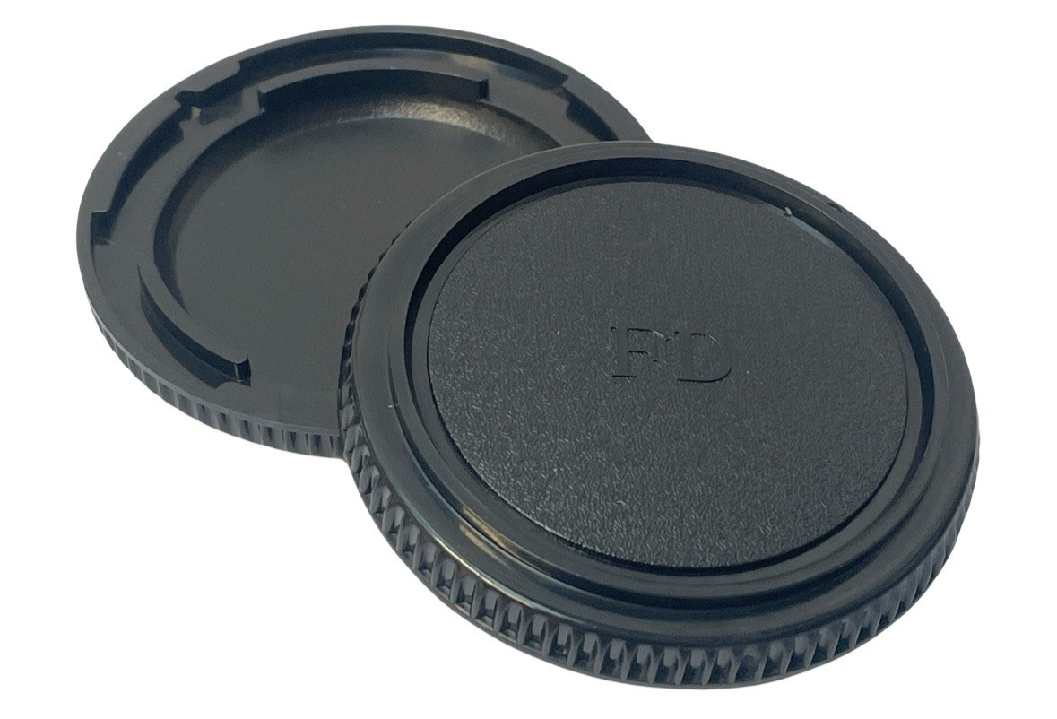 2x Body Caps for Canon FD Mount Cameras - Replacement Dust Covers - Set of Two
