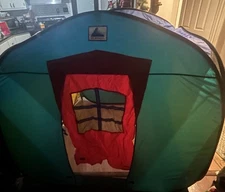 Vintage 90s Playhut Tent Giant Pop Up Camping Kids Play House Hut 5X5