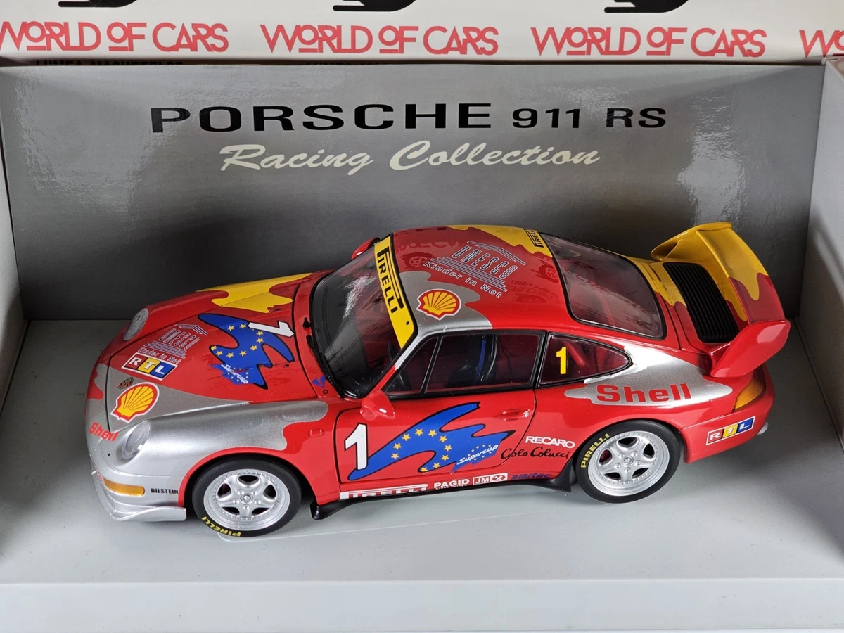 Porsche 911 Carrera RS Miniature UT Models – Échelle 1/18 – Bleue – Occasion