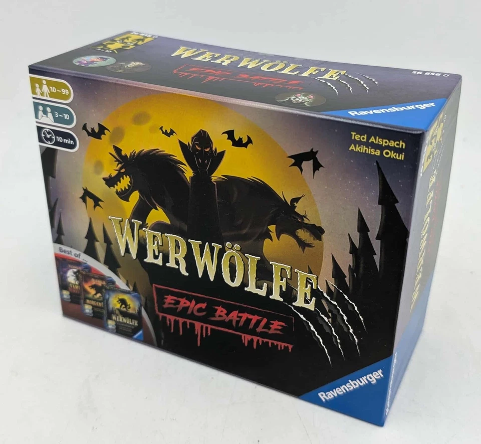 Ravensburger 26858 Werwölfe Epic Battle Best of Vampirdämmerung Morgengrauen NEU - Bild 2 von 4