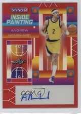 2022-23 Leaf Vivid Inside Painting Red /35 Andrew Nembhard #IP-AN1 Auto 1q4h