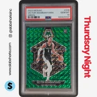 2023 PANINI MOSAIC #238 VICTOR WEMBANYAMA GREEN MOSAIC PRIZM RC PSA 10