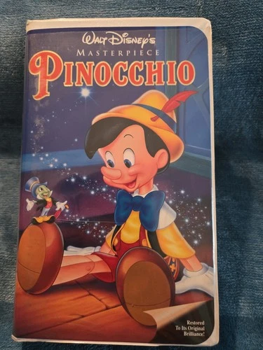 VHS PINOCCHIO WALT DISNEY MASTERPIECE