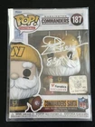 Joe Theismann 1983 NFL MVP Signed Commanders Santa Funko Pop #187 AUTO Fanatics