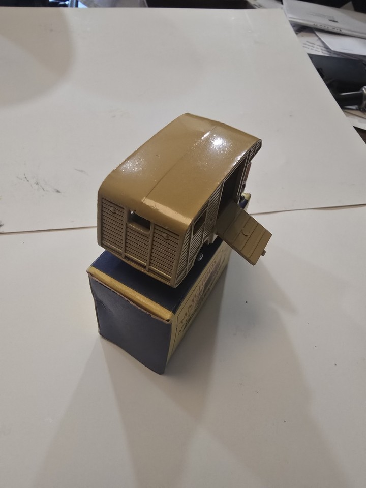 Matchbox Lesney Marshall Horse Box MK7 N°35 - Véhicule Miniature Occasion