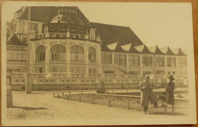 Postcard Danzig Sopot Kurhaus 1941 to Einbeck Hanover