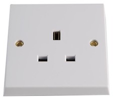 VOLEX ACCESSORIES - 1 Gang 13A Unswitched Socket