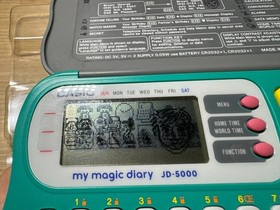 READ INFO- NEW - Casio Club my magic Diary Cool JD-5000 Game & watch loopy