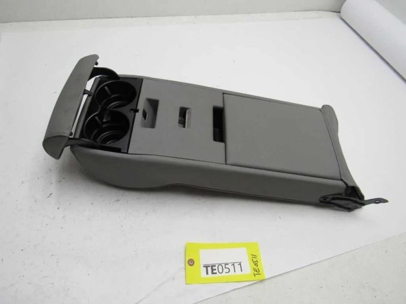 2008 2009 2010 BMW 550i 528i Rear Back Seat Center Console Arm Rest Cup Holder - Image 3 of 4