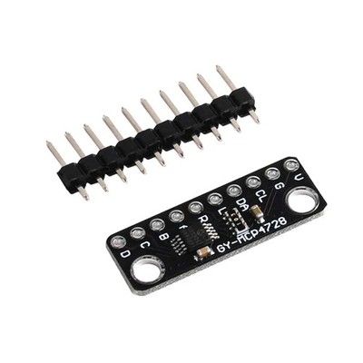 MCP4728 12 Bit I2C Digital to Analog Converter DAC Breakout Sensor Module GY-...