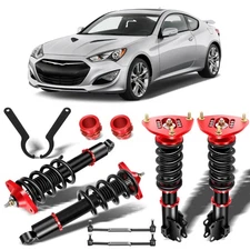 Coilovers Shock For 2010-16 Hyundai Genesis Coupe Suspension Lowering Spring Kit