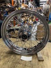 Front SS Spoke Wheel 3.00x16 Harley Heritage Springer softail 3/4 Sealed 00^