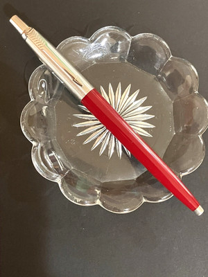 Vintage, Parker Jotter Ballpoint Pen, Rare Burgundy Color, Pristine Cond, USA