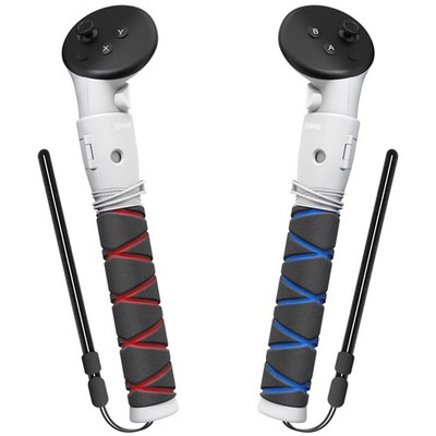 Immersive VR Controller Extension Grips for Oculus Quest 3 & 3S - Beat Saber